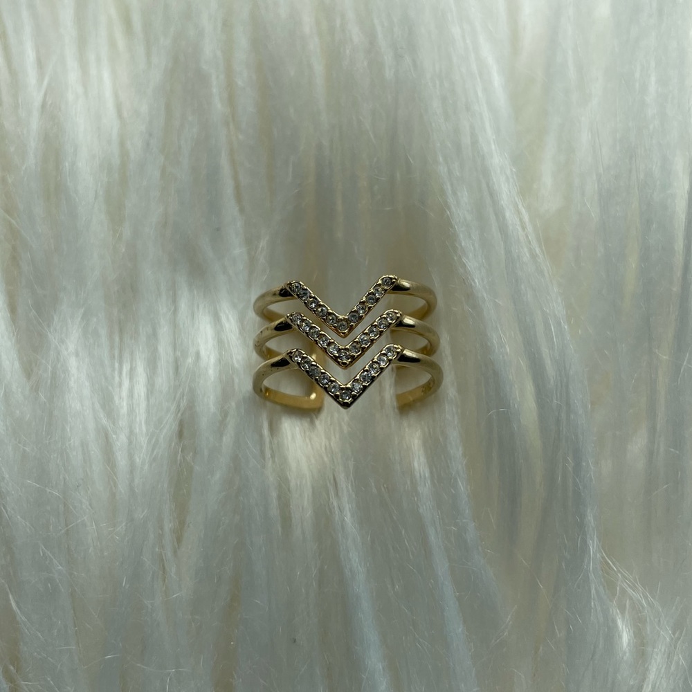 Gold Adjustable Ring